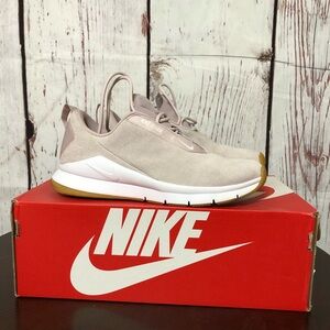 NIKE RIVAH PRM Particle Rose/White Womens Sneakers 7.5 Suede upper
